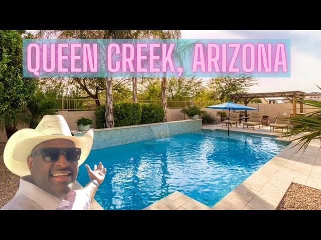 Queen Creek Arizona Home With a Backyard Swimming Pool | Arizona Realtor