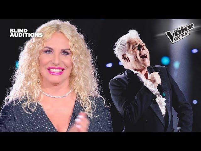 Luca sings "Arrivederci a questa sera" | The Voice Senior Blind Auditions