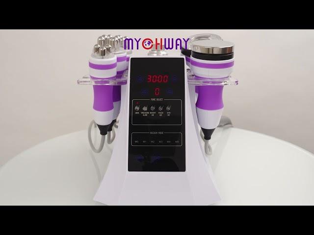 MYCHWAY 5 in 1 40K Ultrasonic Cavitation Machine - Body Sculpting & RF Skin Tightening | LS-54K2