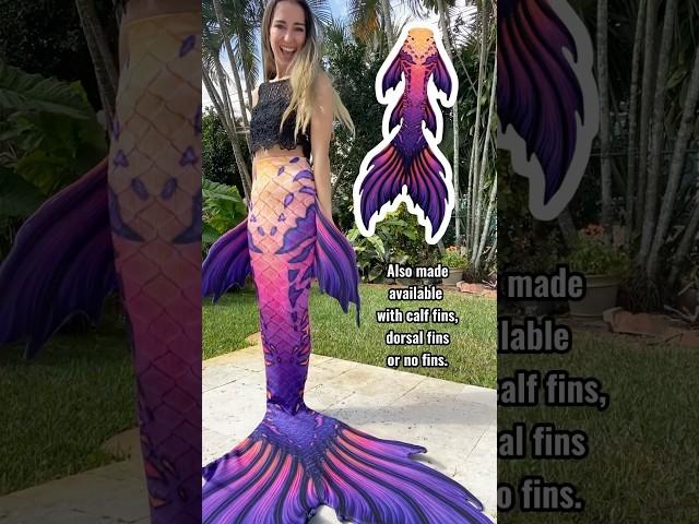 Unboxing Finfolk’s “All Hallows Eve” mermaid tail!  #mermaidtail #h2o #finfolkproductions #mermaid