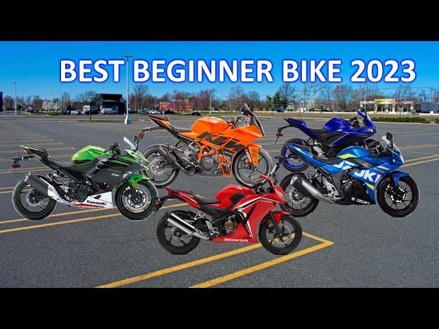 The Absolute BEST Beginner Sport Bike for 2023 (Buyer's Guide)