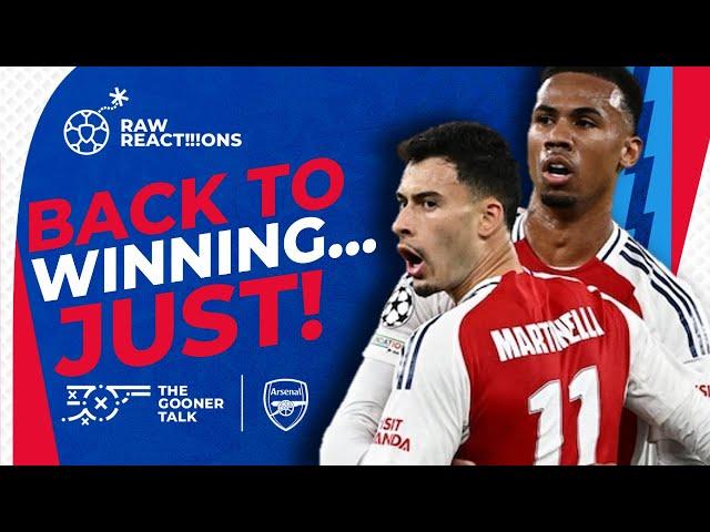 Arsenal 1-0 Shakhtar Donetsk | Match Reaction, Martinelli boost, Calafiori injury, Saka update