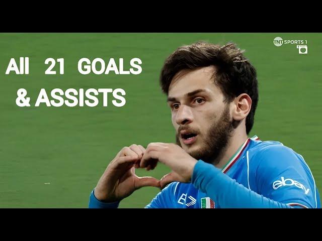 Khvicha Kvaratskhelia All Goals & Assists So Far This Season 2024