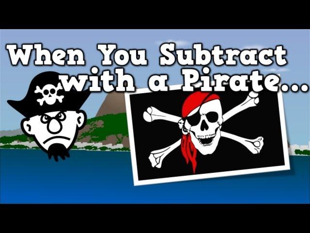 When You Subtract with a Pirate (subtraction song for kids)