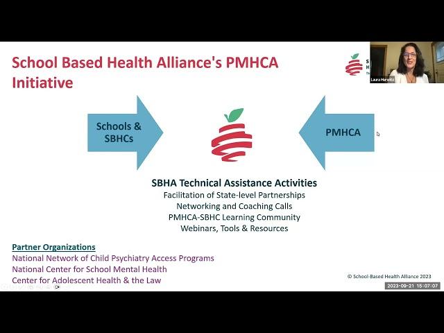 PMHCA SBHC Lessons from the Field Webinar Recording   9 21 23