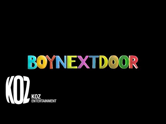 BOYNEXTDOOR (보이넥스트도어) Official Logo Motion