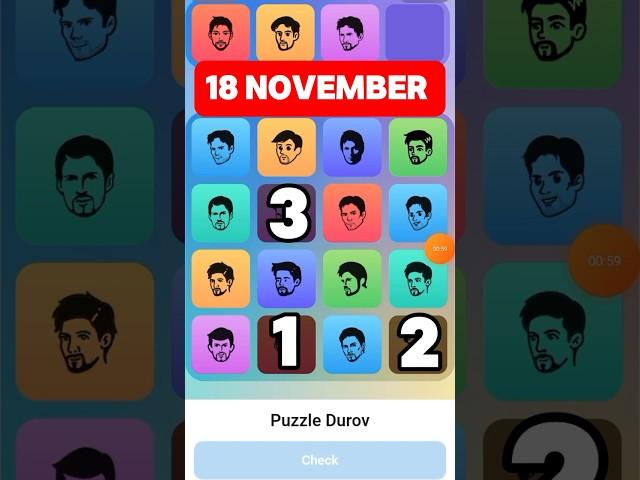 18 November Major puzzle durov Solved Today | Major Daily combo card 18 November Major puzzle duro