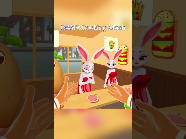 Cute bunny#fyp #cookingclash #vr #vrgame #4u #trending #trend #cute #funny