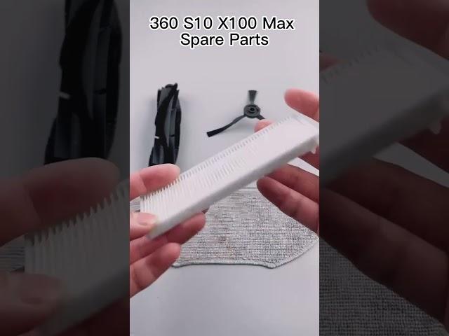 Spare Parts for 360 S10 X100 Max Robot Vacuum Cleaners at Wholesale Price from China OEM Factory