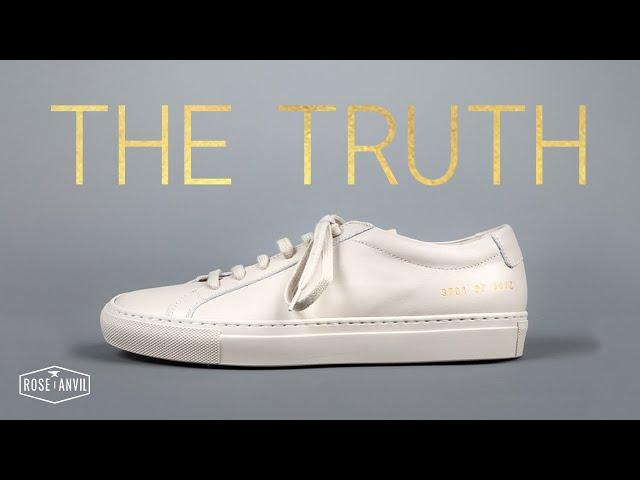 Cheap Posing as Premium - Cutting $425 Common Projects In Half