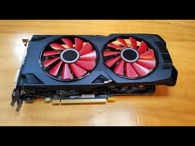 XFX AMD Radeon RX 470 - Cleaning, Thermal paste replace & Testing