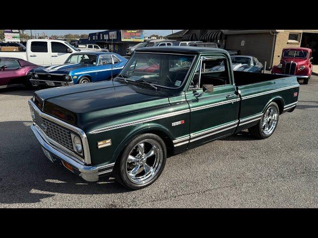 Test Drive 1972 Chevrolet C-10 SWB SOLD FAST $31,900 Maple Motors #2826