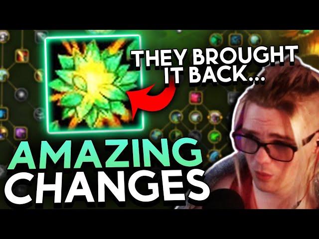 Talking About the AMAZING CHANGES to Resto Druid in the Next Patch! (Mythic+)