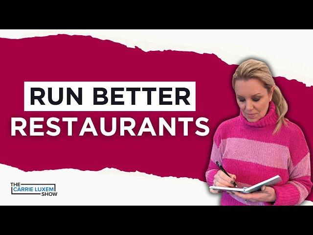 Restaurant Efficiency | Prioritization and Time Management Techniques for Restaurant Operators