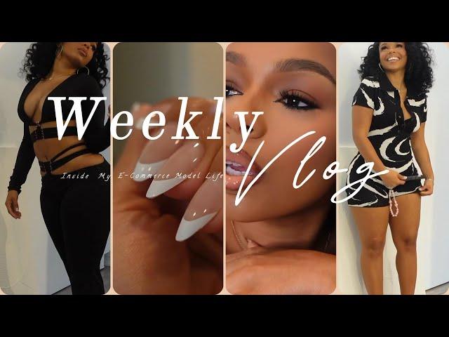 Weekly Vlog: Edge + Awchic in the SAME week! + I moved into my NEW apartment  Hair & Makeup BTS