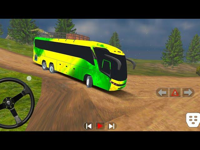 Coach Bus Simulator India Off Road Driving Bus Game Simulator 2025 Gameplay Video Part #237