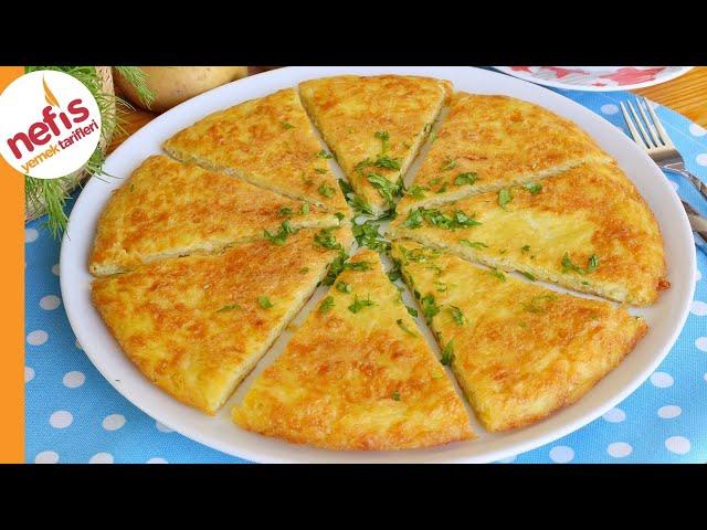 PATATESLİ OMLET TARİFİ | NASIL YAPILIR?