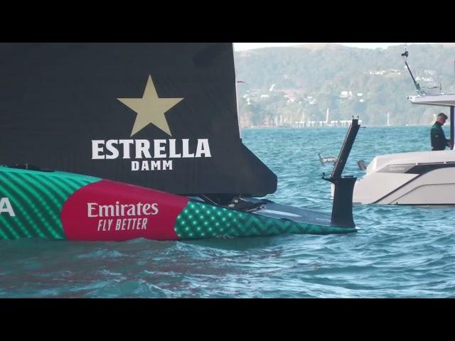 Cup Spy: Highlights- Emirates Team NZ- AC75 - Auckland - Day 1 - 12, April 10, 2024