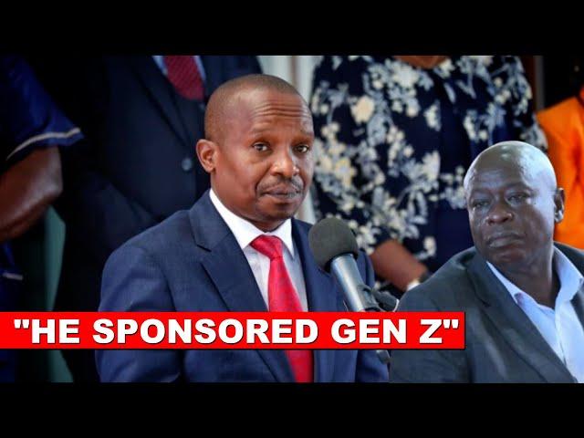 BREAKING NEWS: Finally CS Kindiki exposes who sponsored Gen Z to storm Parliament!