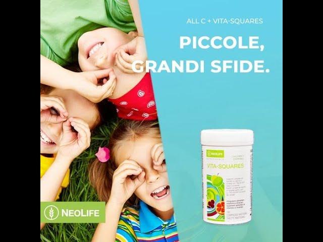 Vita Squares NeoLife - il più completo integratore multivitaminico per bambini