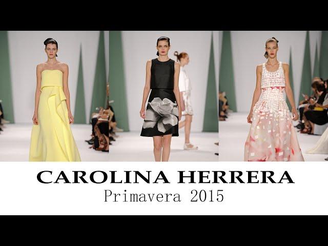 Carolina Herrera: Vestidos de Fiesta 2015 (Colección Primavera Verano)