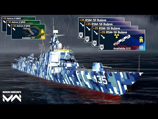 CN Type 052DM Dazhou - Astros II MK6 With Full Bulava - Modern Warships Gameplay