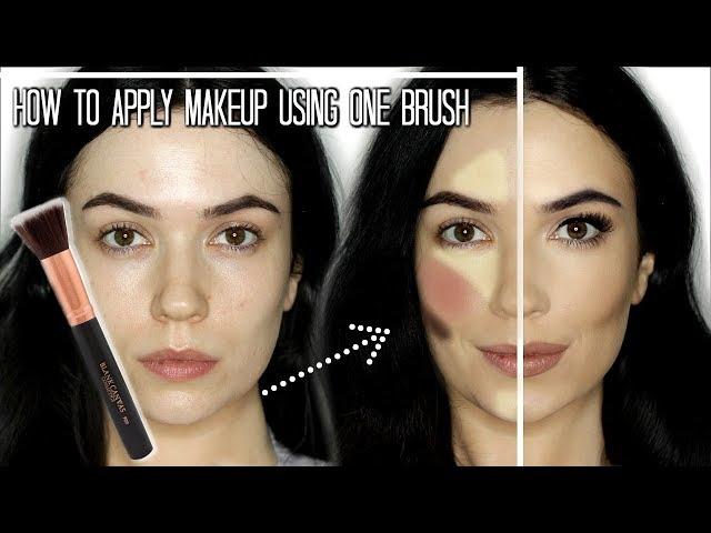 Makeup Tutorial | Full Face of Makeup Using ONE Brush
