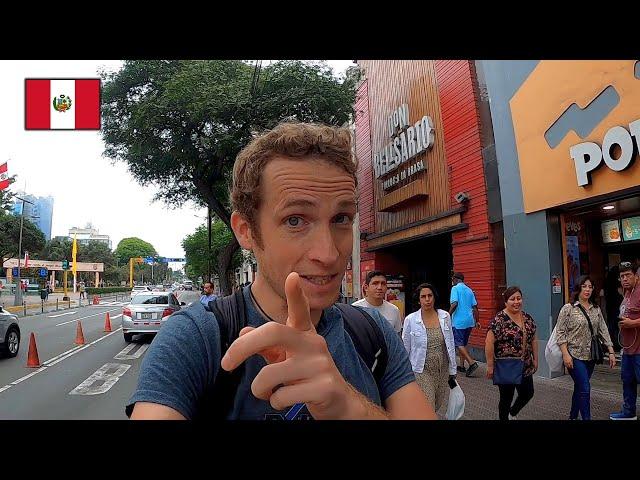 Walking Tour vlog of Miraflores | Peruvian Food + Ancient Ruins + Shopping | Lima, Peru 