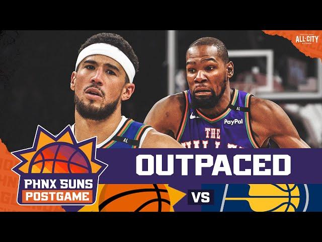 POSTGAME: Booker Injured, Phoenix Suns OVERWHELMED By Indiana Pacers