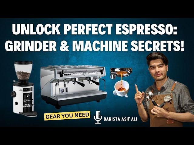 Unlock Perfect Espresso: Grinder & Machine Secrets! | Urdu / Hindi | Barista Asif Ali