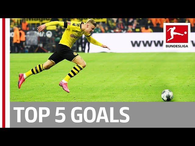 Top 5 Goals on Matchday 19 - Haaland, Goretzka & More