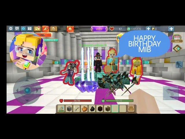 My Fans Birthday Gifts In sky Block (Blockman Go:Blocky Mods)