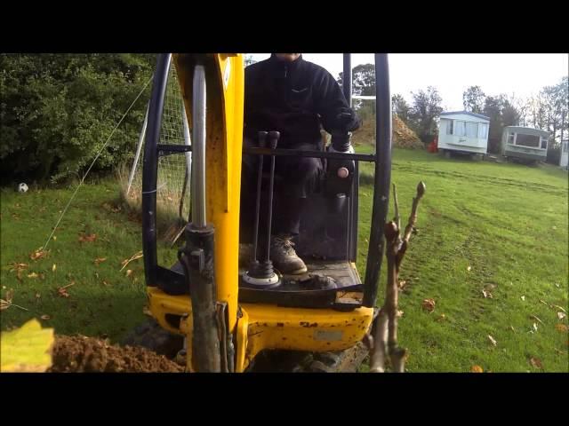 Gopro on a digger