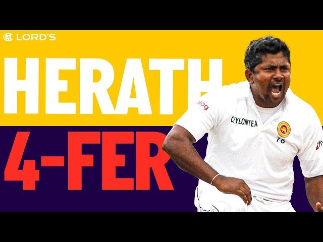 Root and Ali Gone In 3 Balls ️! | Rangana Herath Takes 4-Fer At Lord's | England v Sri Lanka 2014