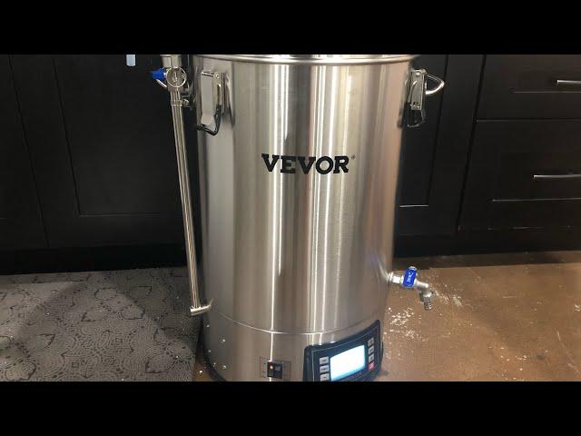 All in one electric brew kettle by VEVOR - initial review