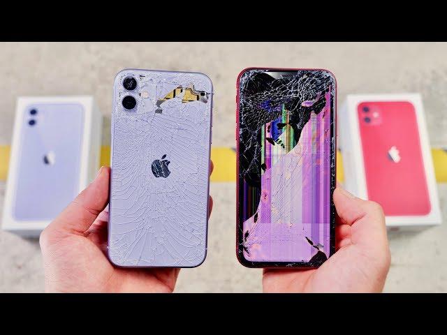 iPhone 11 vs XR DROP & BEND Test! Thinner Toughest Glass