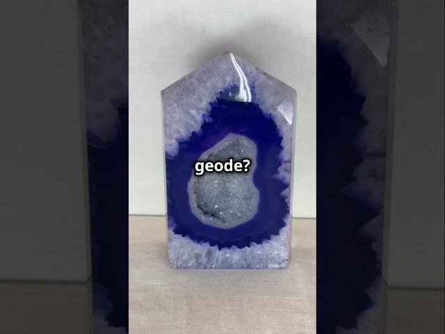 What is a Geode? Discover Hidden Crystals Inside! #crystal #gemstone #science