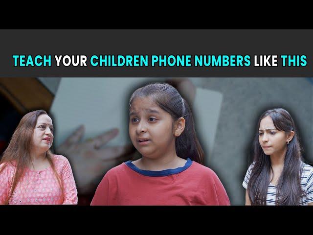 Teach Your Children Phone Numbers Like This | Rohit R Gaba