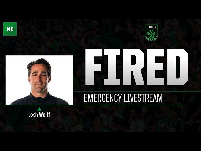 Josh Wolff FIRED