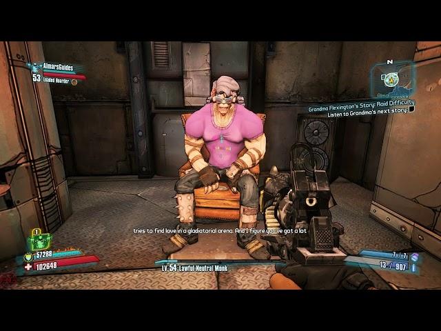 Borderlands 2 - Grandma Flexington Complete Story