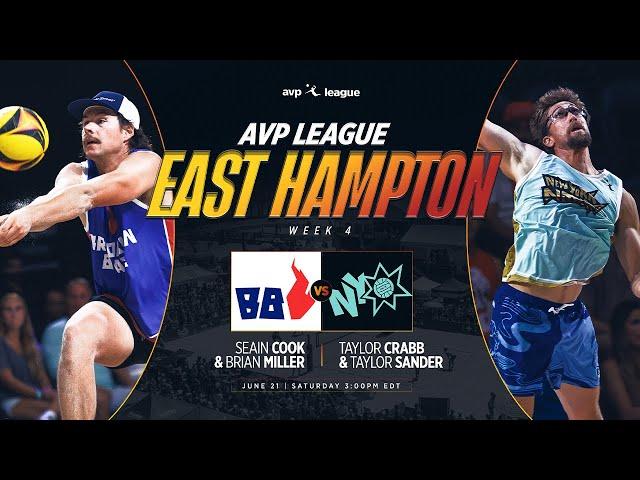 AVP LEAGUE WEEK 4 - EAST HAMPTON, NY | Men – Brooklyn Blaze v New York Nitro