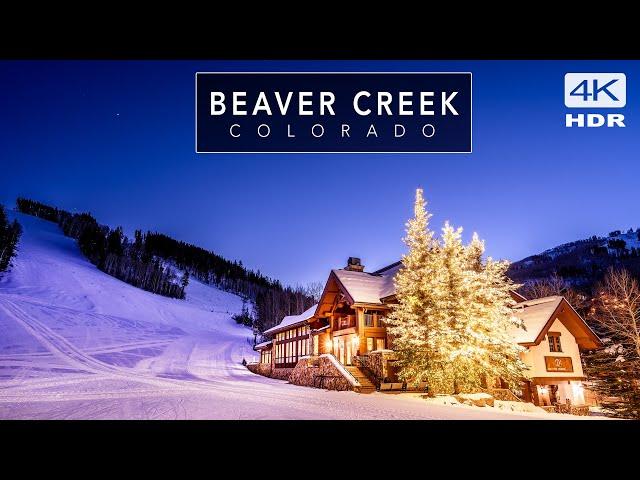 LUXURIOUS Beaver Creek, Colorado 4K -  A cinematic walk through the world famous ski town