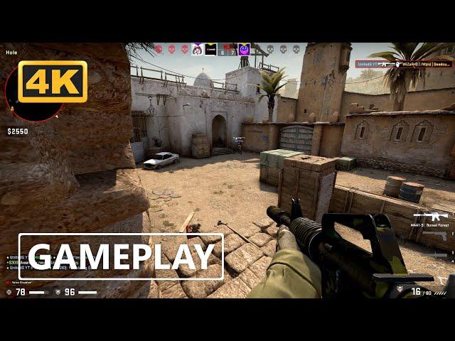 CS:GO Gameplay 4K (No Commentary)