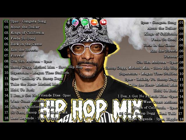 90s 2000s Rap Mix  - Old School Hip Hop Mix _ Snoop Dogg, Ice Cube, Pop Smoke, 2Pac, 50 Cent...