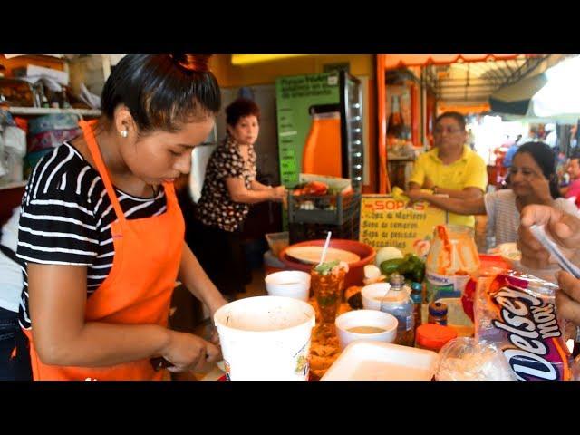 REAL Mexican Food in Cancun in the Hotel Zone Mexico ️