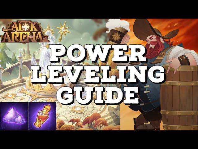 AFK ARENA POWER LEVELING GUIDE! HOW TO GET ESSENCE FASTER! [MICHAEL - AFK ARENA]