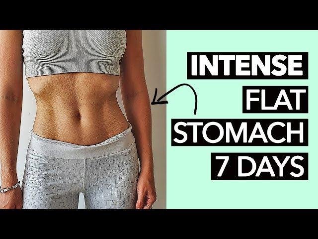 1 Week Flat Stomach Workout (Intense!)