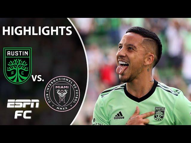 Austin FC DOMINATES Inter Miami in 5-1 win | MLS Highlights | ESPN FC