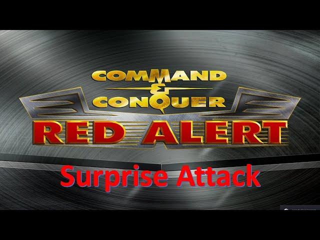 Command and Conquer Red Alert Remastered 2v4 (Surprise Attack)