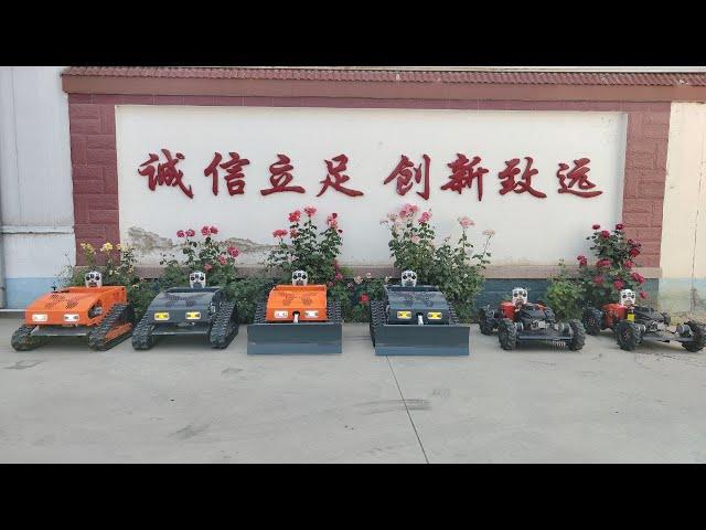 Vigorun remote control lawn mower China manufacture with best factory price for sale